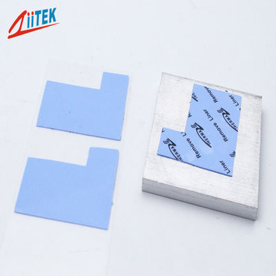 Tấm đệm nhiệt Cpu silicone cách nhiệt tuyệt vời được gia cố bằng sợi thủy tinh cho mô-đun Led Smd