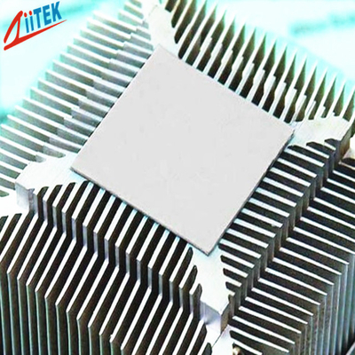 Hằng số dielectric 3.8 MHz Cpu Pad nhiệt mềm nén cho các mô-đun bộ nhớ