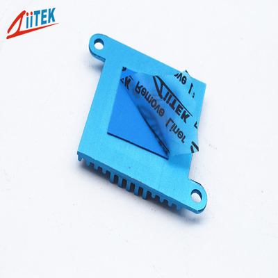 Điện thoại thông minh Thermic conductivity pad Thermal Insulation Silicone Rubber thermal gap pad cho CPU / LED / PCB silicone nhiệt