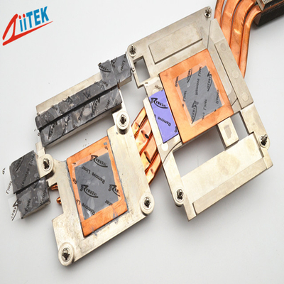 0.25-5.0 mm Silikon miễn phí tấm nhiệt tuân thủ ROSH cho đèn LED