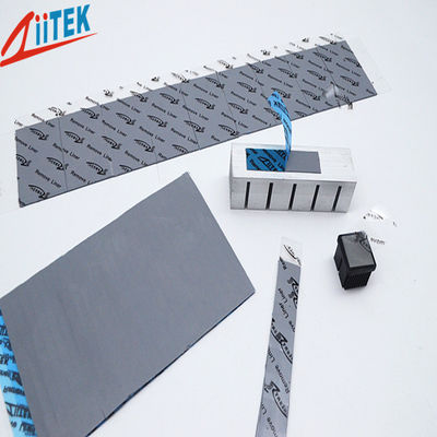 Bộ đệm nhiệt miễn phí silicone mềm và có thể nén cho sản xuất thẻ hiển thị ROSH 2.0W / MK