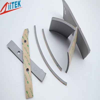 Lớp bọt silicone nhiệt độ cao màu xám hấp thụ sốc cho ngành công nghiệp ô tô
