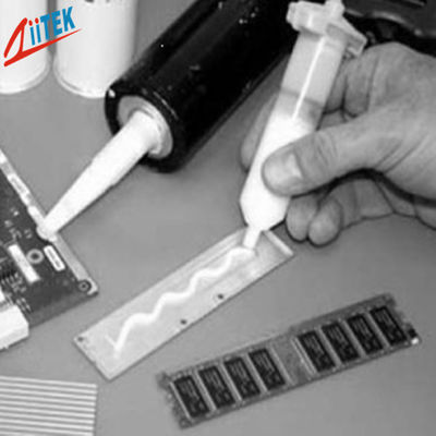 Một thành phần Dealalcoholized Thermally Conductive Silicone Adhesive cho nhiệt độ phòng Độ cứng 25 Shore A