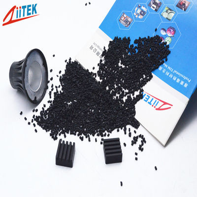 Đen Nylon chất dẫn nhiệt nhựa 1.5W khả năng đúc linh hoạt