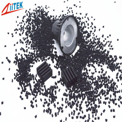 Đen Nylon chất dẫn nhiệt nhựa 1.5W khả năng đúc linh hoạt