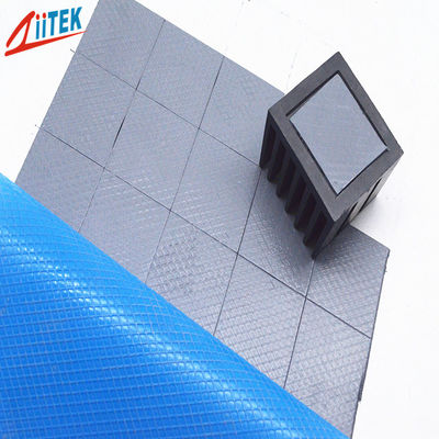 Chất lượng cao 1.5W / MK LED CPU GPU VGA Gray Silicone Thermal Conductive Pad