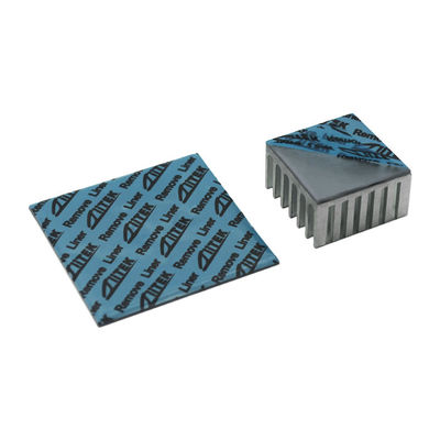 Đệm nhiệt silicone màu xám mềm 6,5W dẫn nhiệt cao cho điện tử làm mát