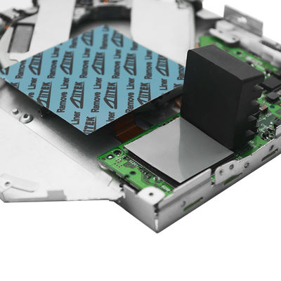 Miếng đệm cách nhiệt silicon cho GPU CPU, độ dày 0.5MM-5.0MM, tự dính tự nhiên, không cần thêm lớp phủ keo