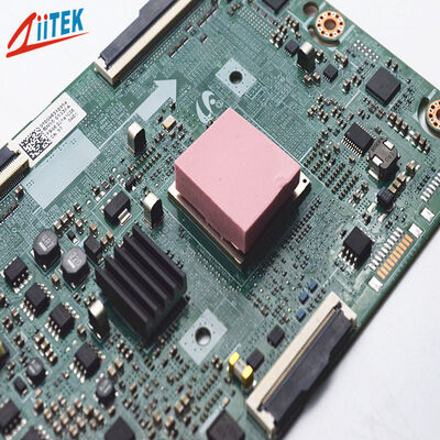 Good Flexibility And Fillability Silicone-Based Thermally Gap Pad Filler For AI Processors AI Servers