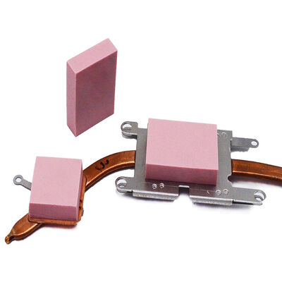 Pink 1.5W/MK Silica Thermal/Heat Conductive Pads Insulation Sheet For Cpu/Gpu Graphics Card Cooling