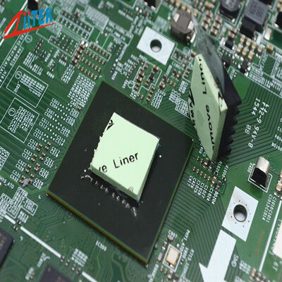 Linh kiện điện tử Tấm cách nhiệt làm đầy khe hở silicon Tấm cách nhiệt hấp thụ nhiệt cho máy chủ AI