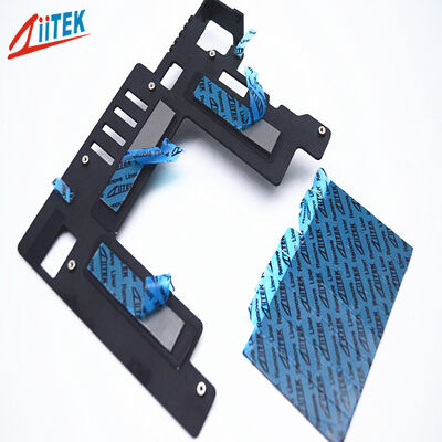Tấm tản nhiệt CPU Vật liệu dẫn nhiệt dày 4,5mm có đế silicon và chất chống cháy cho các thiết bị điện tử
