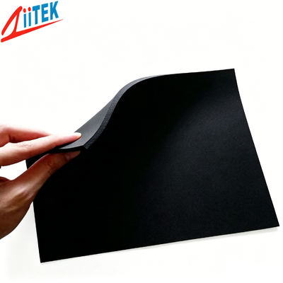 Đệm cách âm Chất liệu tạo bọt silicone màu đen cho máy bay Tàu cao tốc và ô tô