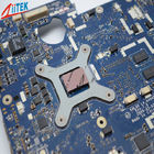 Phần cứng viễn thông Garnet Đệm tản nhiệt Silicon 6,2 W Dày tự nhiên Độ dày 0,25-5,08mm