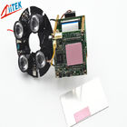 Bộ nhớ đệm Chip PCM Vật liệu thay đổi pha Màu hồng 0,95w Độ dày ống nhiệt siêu nhỏ 0,076mm