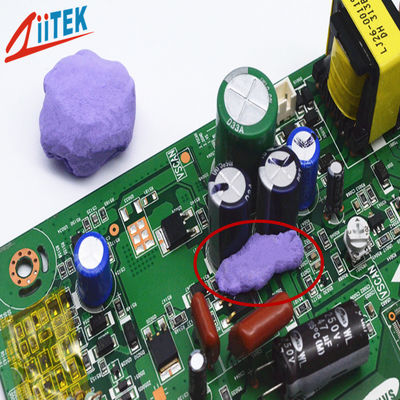 UL 94 V-0 Hiệu suất tốt 6W / MK Chuyển nhiệt Gel silicone nhiệt cho bồn rửa nhiệt