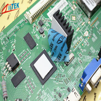 2,3 g / cC Tấm đệm nhiệt silicon màu xám 0,5-5,0mmT cho đèn LED