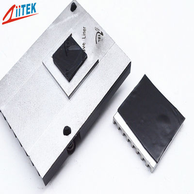 Hiệu suất tốt Tấm tản nhiệt tản nhiệt màu đen siêu mềm 94 V0 1.5W / MK cho bộ định tuyến