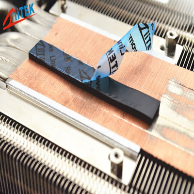 Khả năng nén cao và tuân thủ Tấm đệm nhiệt silicon chứa đầy gốm 1.0mmT cho nguồn điện LED