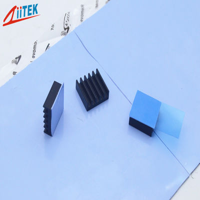Tấm tản nhiệt silicon siêu mềm loại mới Tấm dẫn nhiệt 1.5W / MK Màu xanh lam TIF120-05E Dẫn nhiệt tốt cho CPU