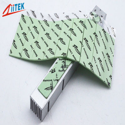 Điện cách nhiệt silicone Pad nhiệt dẫn silicon vật liệu cho thẻ hiển thị
