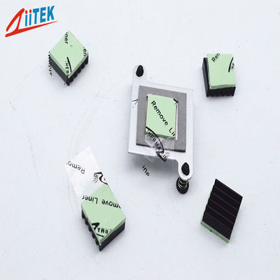 Bộ đệm khoảng cách nhiệt điện tử màu xanh lá cây, Tấm dẫn nhiệt chip Gpu Ic 45 Shore 00 cho GPU