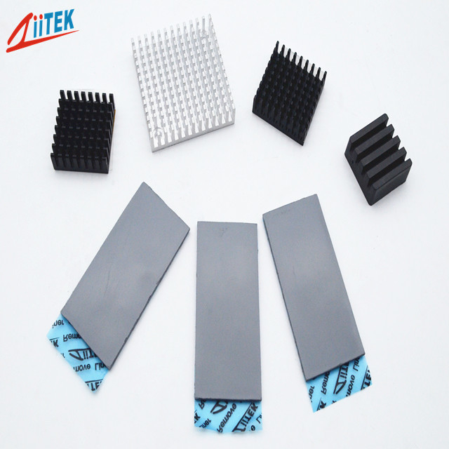 Miếng đệm nhiệt silicon tùy chỉnh bán buôn chất lượng cao 5.0W của nhà máy, tấm cách nhiệt lấp đầy khe hở nhiệt cho LED CPU GPU MOS