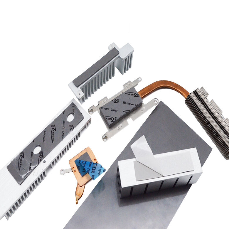 Tấm dẫn nhiệt silicon màu xám tự dính 7,5W cho bộ xử lý AI Máy chủ AI tản nhiệt