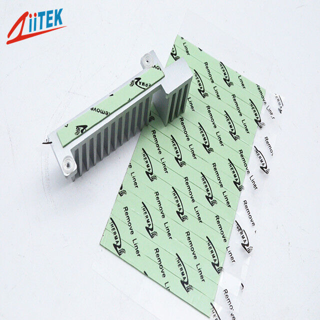 Linh kiện điện tử Tấm cách nhiệt làm đầy khe hở silicon Tấm cách nhiệt hấp thụ nhiệt cho máy chủ AI