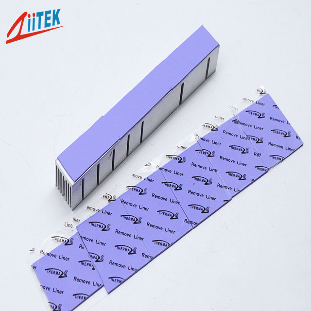 Bề mặt đệm cao làm giảm kháng tiếp xúc 4.7W / MK Pad nhiệt Pad giao diện nhiệt cho Set Top Box